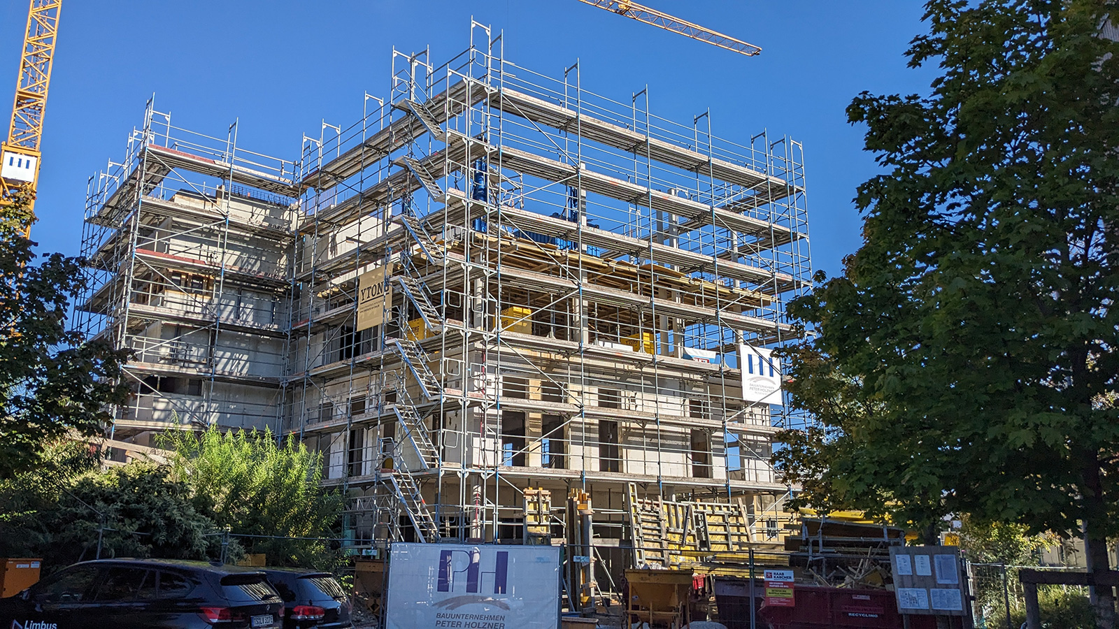 Betonbau neigt sich dem Ende zu